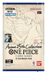 One Piece Card Game - EB02 Anime 25th Collection Booster Pack -- NO REFUNDS OR CANCELLATIONS, ALL SALES ARE FINAL